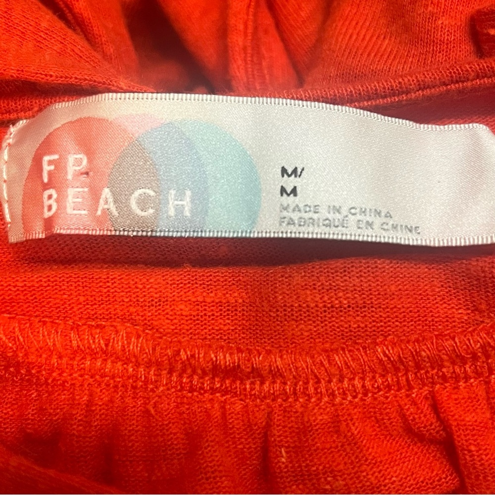 Free People Riviera Linen Mini Summer Dress - Picture 11 of 13
